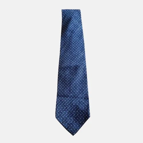 GIVENCHY MENS NECKTIE NAVY - 지방시 남성용 넥타이 네이비 - 1