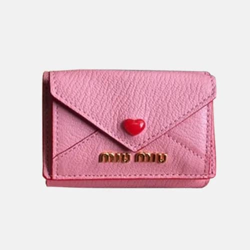 MiuMiu 2018 Ladies Heart Small Purse 5MH020 - 미우미우… - 1