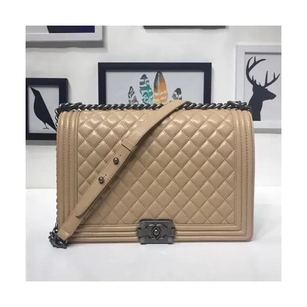Chanel Leboy Leather Chain Shoulder Bag ,30CM - 샤… - 1