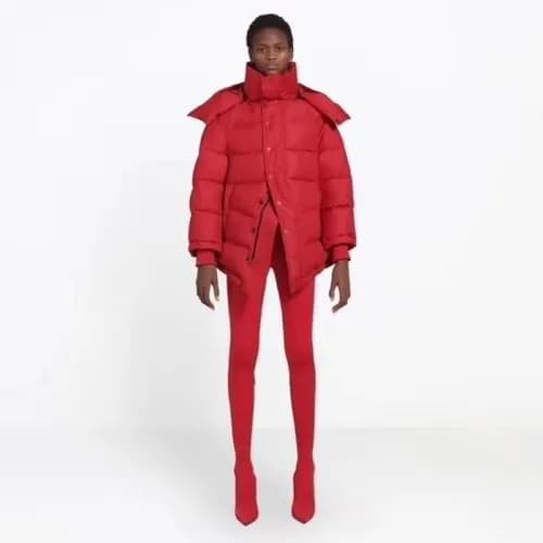 Balenciaga Womens Puffer Short Padding - 발렌시아가 백 넥… - 1