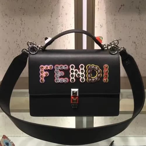 Fendi Kan I Strap Tote Shoulder Bag ,25CM - 펜디 칸아이… - 1