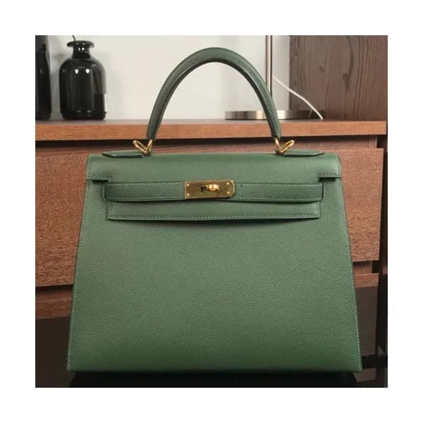 Hermes Kelly Epsom Leather Tote Shoulder Bag ,28cm… - 1