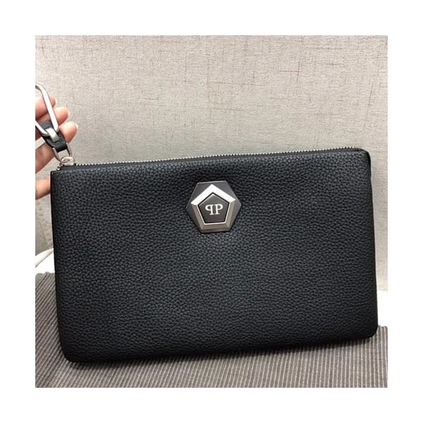 Philipp Plein 2018 Leather Clutch Bag,27cm - 필립플레인… - 1