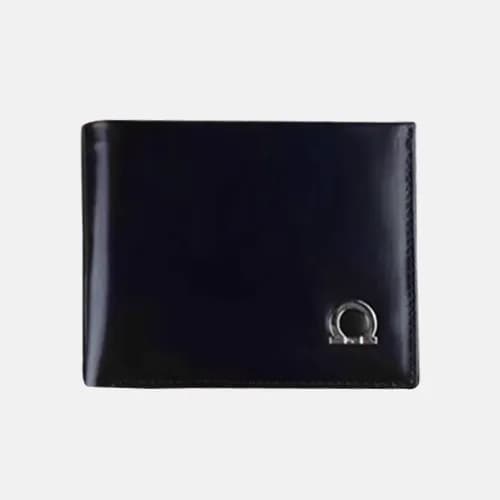 Ferragamo 2018 Mens Leather Bifold Purse/Card Hold… - 1