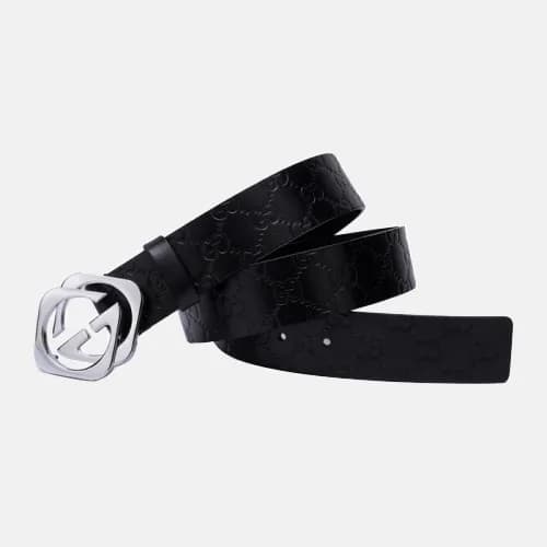 Gucci 2019 Mens GG Buckle Business Leather Belt - … - 1