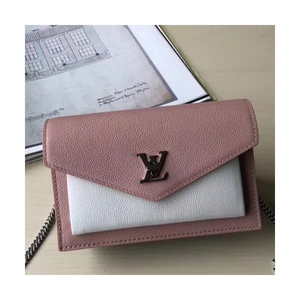 Louis Vuitton Pochette My Lock Me Chain Shoulder B… - 1