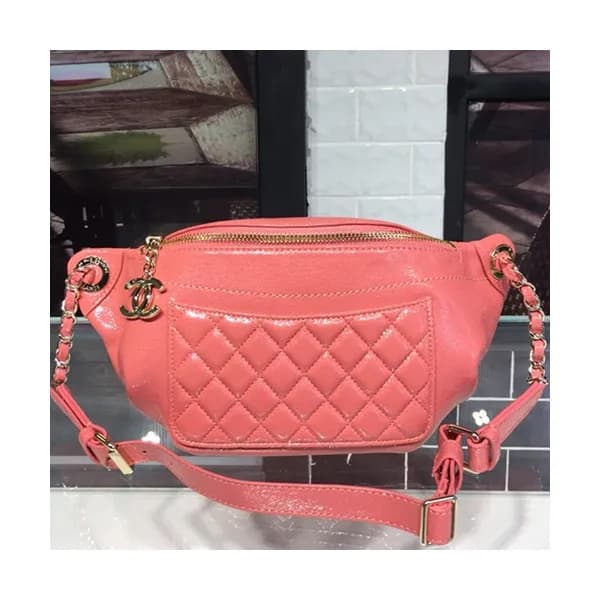Chanel Women Leather Belt Bag ,32CM - 샤넬 여성용 레더 벨트… - 1