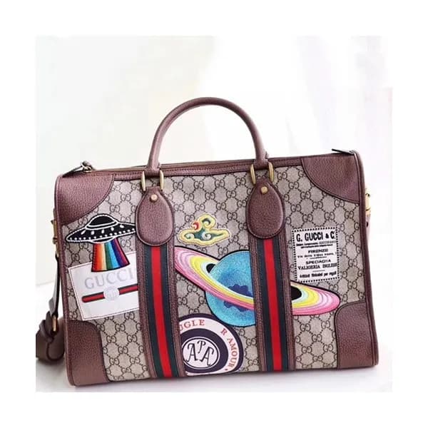 Gucci Supreme Duffle Bag,43.5CM - 구찌 수프림 남여공용 더플백 … - 1