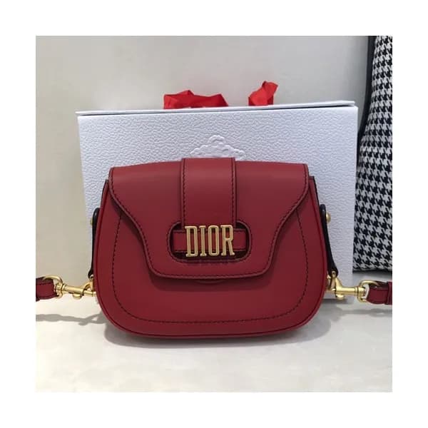 Dior 2019 Leather Saddle Shoulder Bag ,22.5CM - 디올… - 1