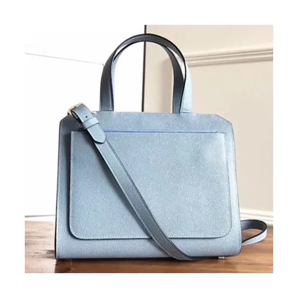 Valextra 2019 Passepartout Leather Tote Shoulder B… - 1
