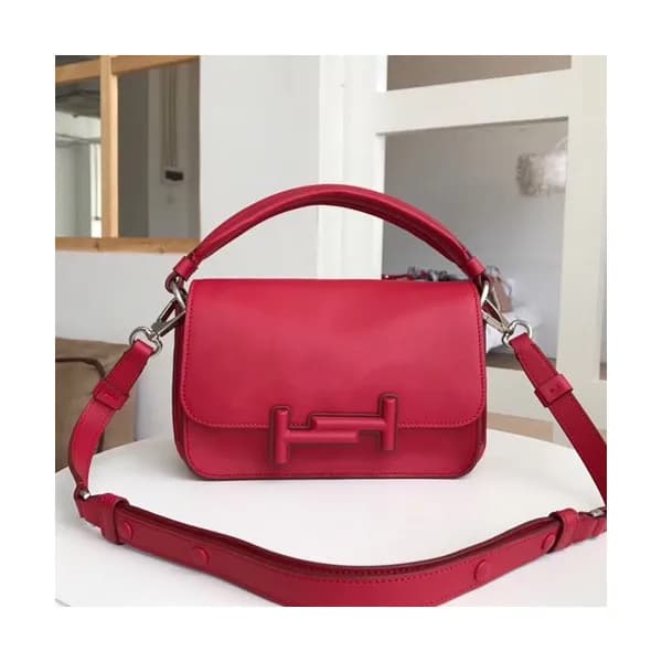 Tod's 2019 Double T Leather Small Tote Shoulde… - 1