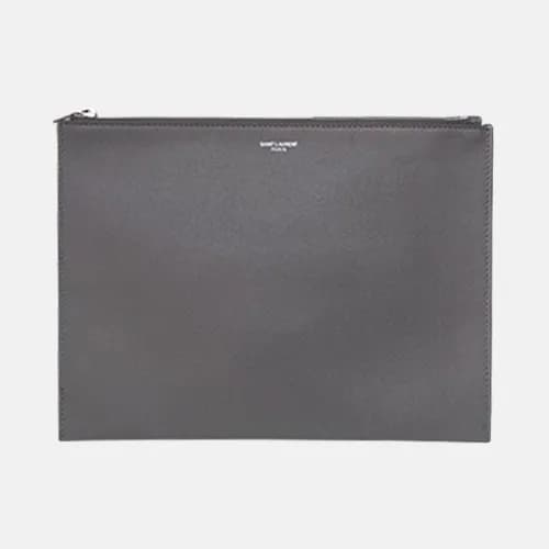 Saint Laurent 2019 Leather Clutch Bag , 30cm - 입생로… - 1