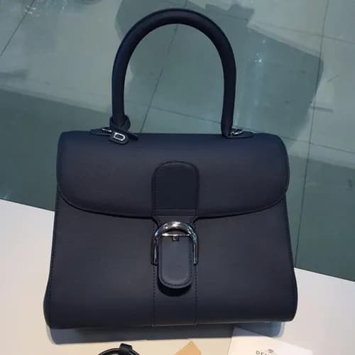 Delvaux 2019 Leather Tote Shoulder Bag,28 CM - 델보 … - 1