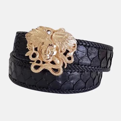 Versace 2019 Mens Leather Belt - 베르사체 2019 남성용 레더… - 1