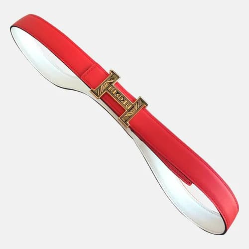 Hermes 2019 Ladies Constance Buckle Leather Belt -… - 1