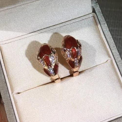 BULGARI Earring -불가리 이어링 BUL0041.(로즈골드) - 1