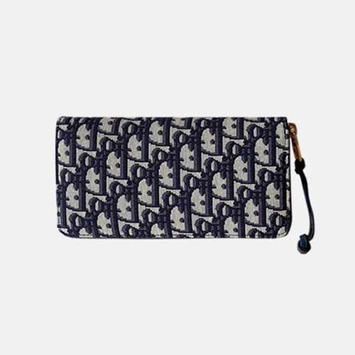 Dior 2019 Ladies Zip Round Wallet,20cm - 디올 2019 여… - 1