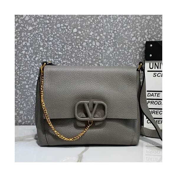 Valentino 2019 Leather Vsling Small Shoudler Bag,2… - 1