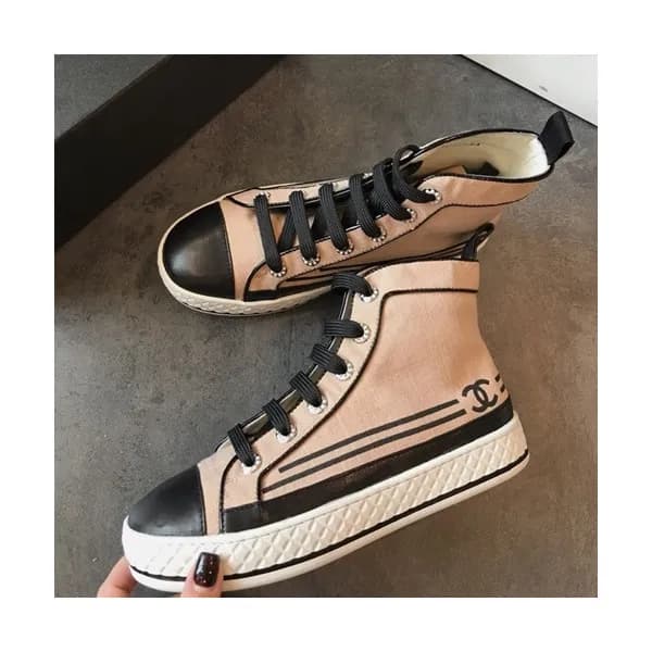Chanel 2019 Mm / Wm Canvas Sneakers - 샤넬 2019 남여공용… - 1