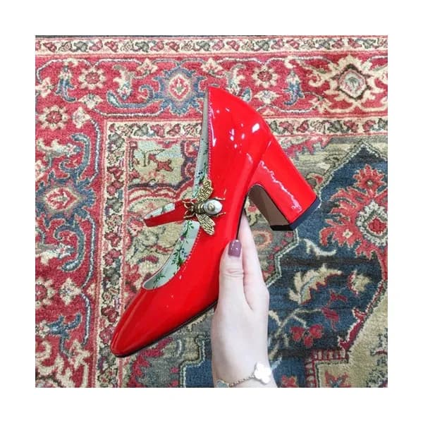 Gucci 2019 Ladies Leather Pumps - 구찌 2019 여성용 레더 펌… - 1