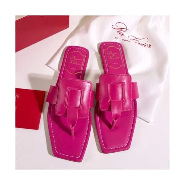 Roger Vivier 2019 Ladies Leather Slipper - 로저비비에 2… - 1