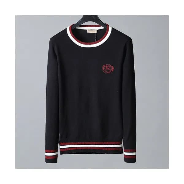 Burberry 2019 Mens Retro Logo Crew - neck Sweater … - 1