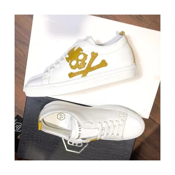 Philipp plein 2019 Mens Leather Sneakers - 필립플레인 … - 1