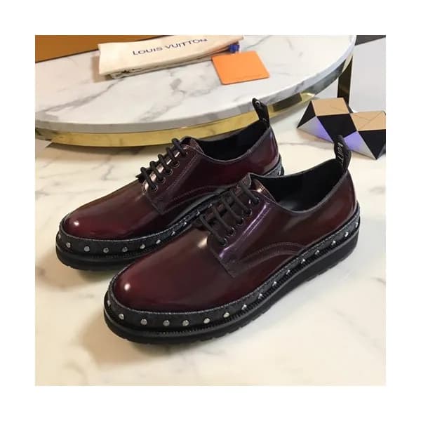 Louis Vuitton 2019 Mens Leather Sneakers Shoes - 루… - 1