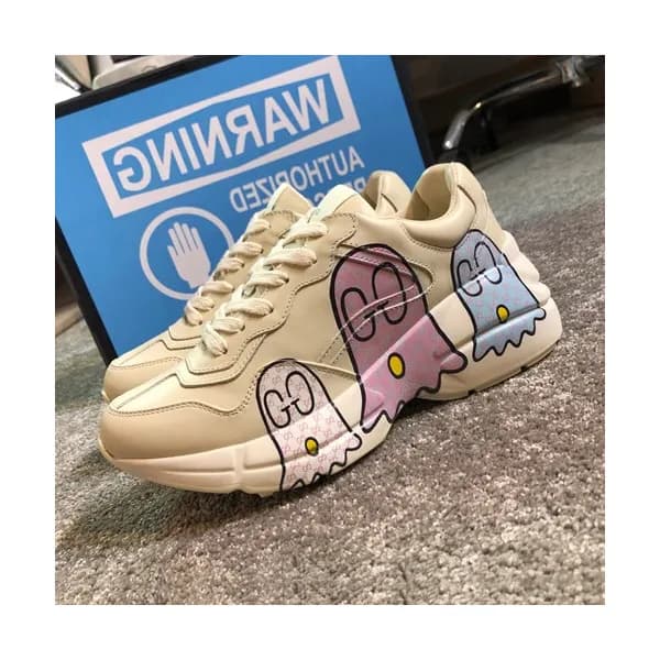 Gucci 2019 Mm/Wm Leather Sneakers - 구찌 2019 남여공용 레… - 1