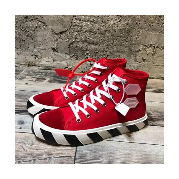 Off-white 2019 Mens Canvas Sneakers - 오프화이트 2019 남… - 1