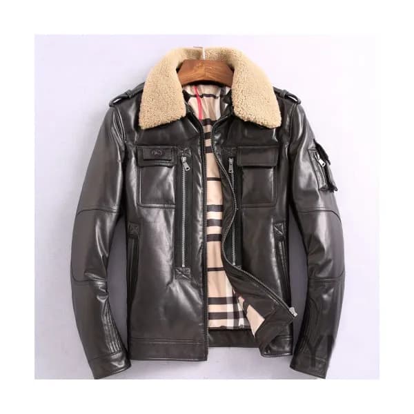 Burberry 2019 Mens Casual Leather Jacket - 버버리 201… - 1