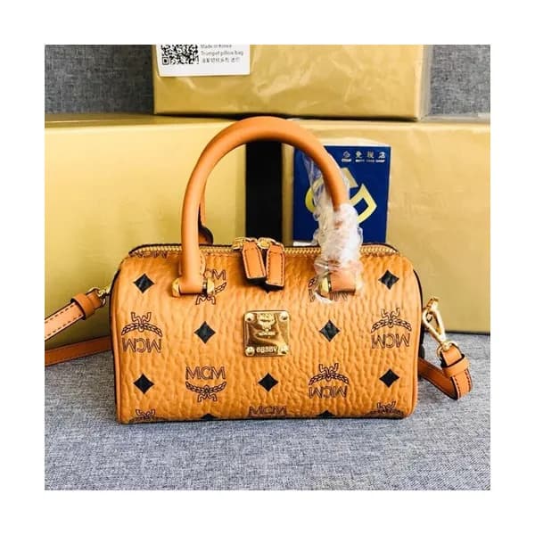 MCM 2019 Visetos Tote Shoulder Bag,18.5cm - 엠씨엠 20… - 1