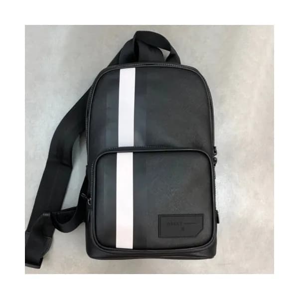 Bally 2019 Leather Hip Sack,34cm - 발리 2019 레더 남성용… - 1