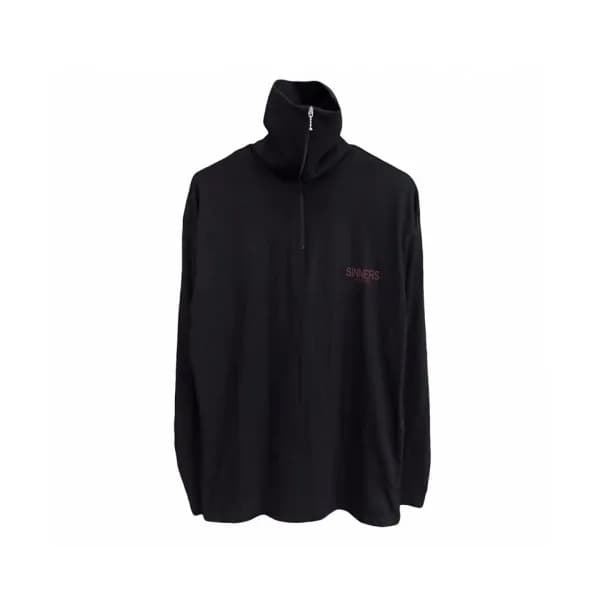 [발렌시아가]Balenciaga 2019 Mens Logo Cotton Crew-neck … - 1