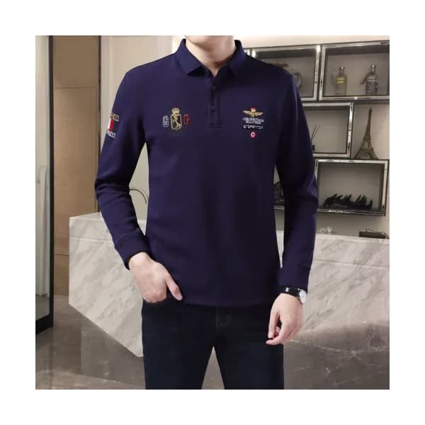 Armani 2019 Mens Logo Cotton Polo Man-to-man - 알마니… - 1