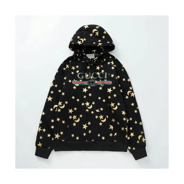 Gucci 2019 Mm/Wm Logo Glitter Cotton HoodT - 구찌 20… - 1