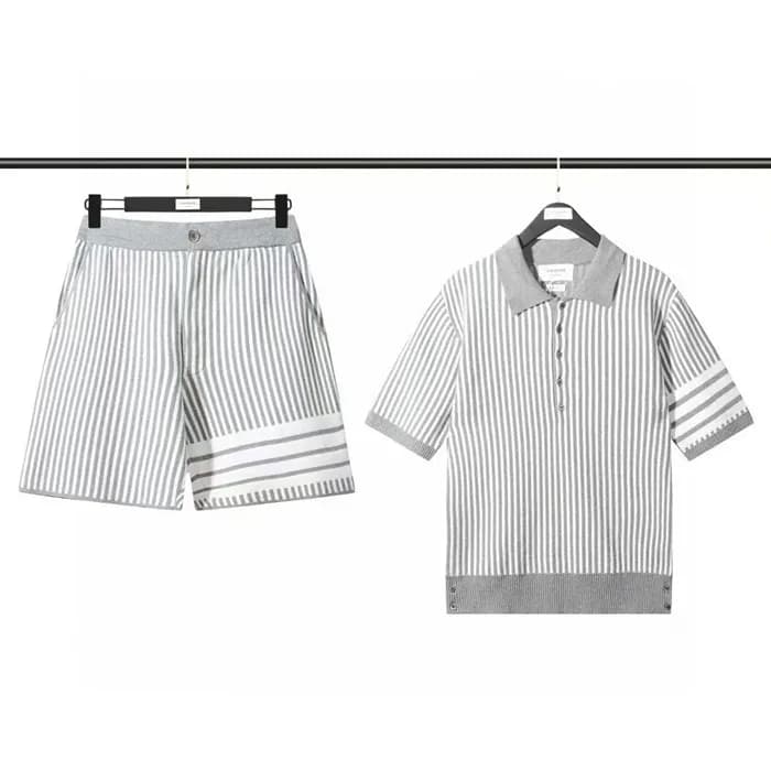 Thom browne 2023 Mens Casual Logo Training Clothes…