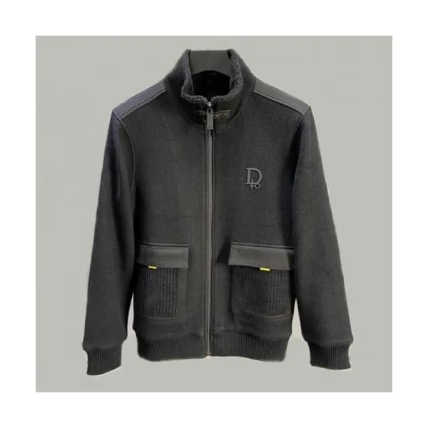 Dior 2019 Mens Logo Modern Cashmere Jacket - 디올 20… - 1