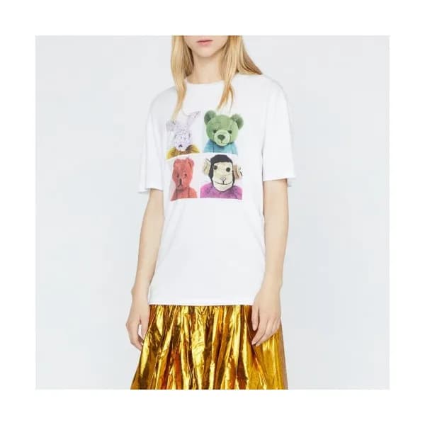Stella Mccartney 2020 Womens Basic Crew-neck Cotto… - 1