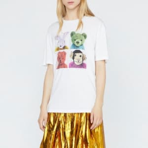 Stella Mccartney 2020 Womens Basic Crew-neck Cotto…