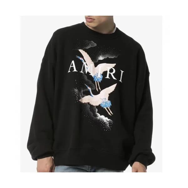 Amiri 2020 Mens Logo Casual Cotton Oversize Man-to… - 1