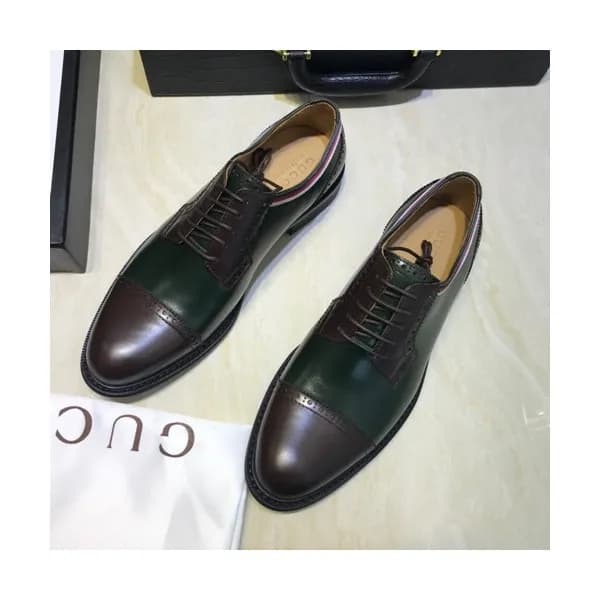 Gucci 2020 Mens Leather Oxford Shoes - 구찌 2020 남성… - 1