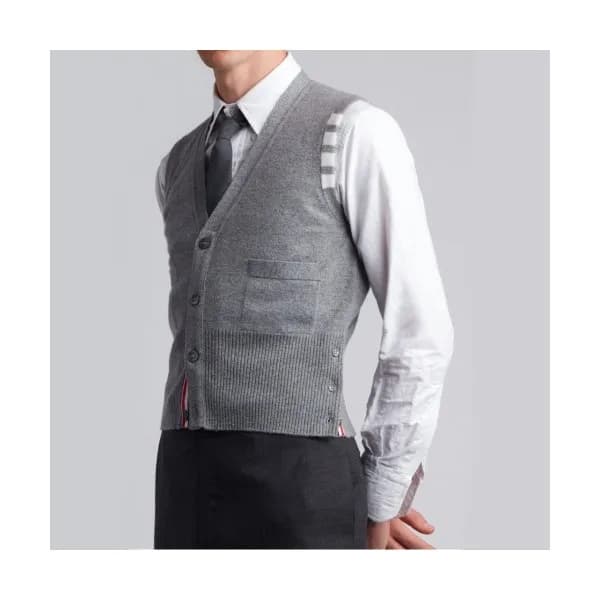 [톰브라운]Thom Browne 2020 Mm/Wm V-neck Vest - 톰브라운 2… - 1