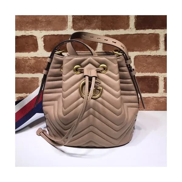 Gucci 2020 Marmont Matlase Women Bucket Bag,21CM -… - 1