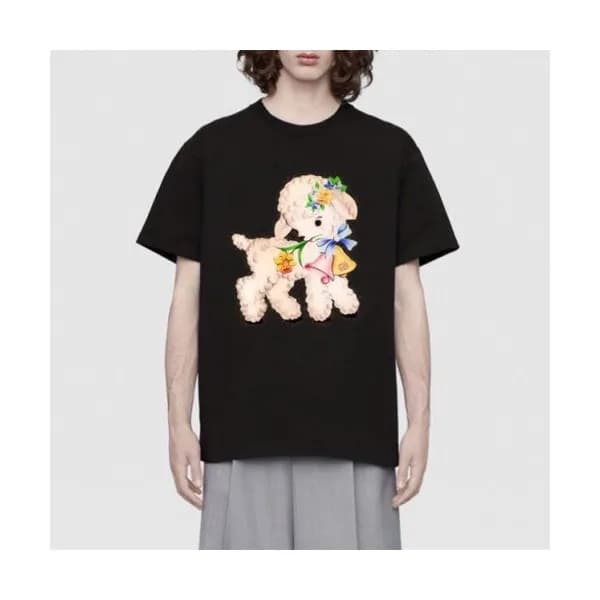 [매장판]Gucci 2020 Mm/Wm Logo Cotton Short Sleeved Ts… - 1