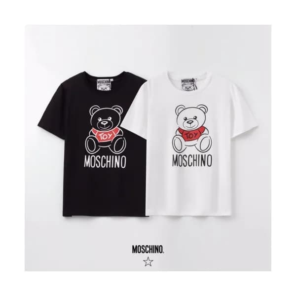 [모스키노]Moschino 2020 Mm/Wm Logo Cotton Short Sleeve… - 1