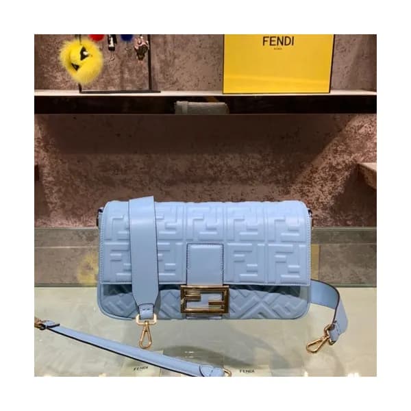 Fendi 2020 Baguette Tote Shoulder Bag, 32cm - 펜디 2… - 1