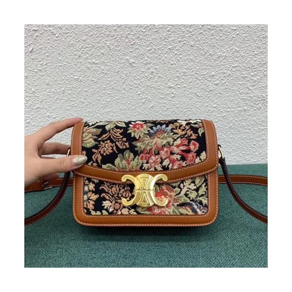 Celine 2020 Leather Women Small Shoulder Bag,18CM … - 1