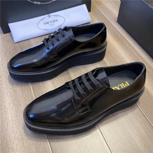 Prada 2020 Men's Leather Shoes - 프라다 2020 남성용 … - 1