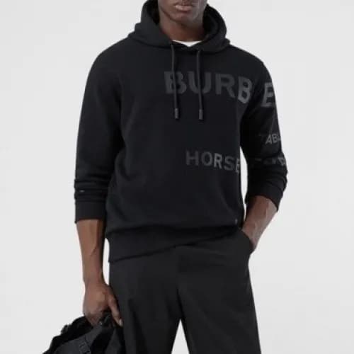 [버버리]Burberry 2020 Mm/Wm Logo Casual Cotton Hoodie… - 1